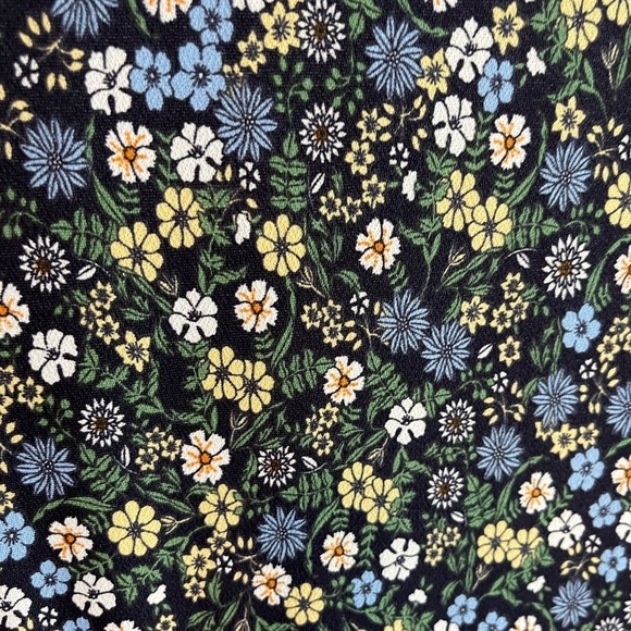 Max Studio Blue Floral maxi dress MEDIUM - Picture 5 of 8